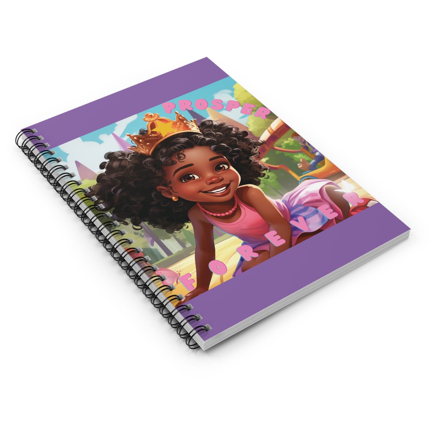 PROSPER FOREVER Spiral Notebook - Ruled Line